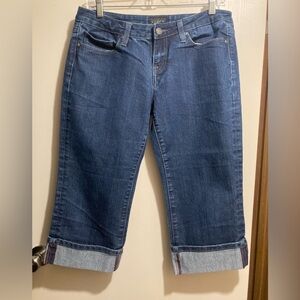 Vigoss Dark Blue Capri Jeans